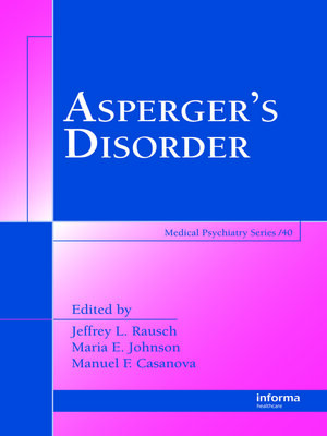 cover image of Asperger's Disorder